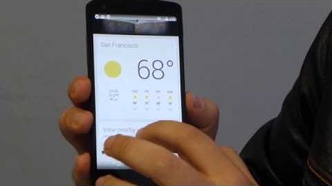 Hands-on with the Nexus 5