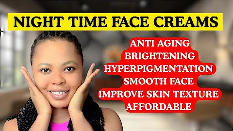 BEST NIGHT FACE CREAM For Anti Aging, Smooth Face,Dark Spots and Hyperpigmentation 