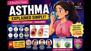 Asthma Explained Simply | MBBS, Nursing & Medical Students By Dr Aria Khan