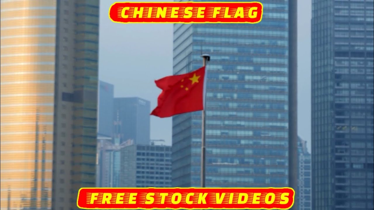 CHINA FLAG | Free Copyright Videos | Free Stock Videos | No Copyright Videos | Royalty Free Video