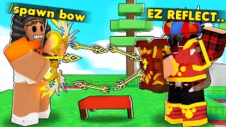 She Used ADMIN To CHEAT, So I REVERSED Her ATTACKS... (ROBLOX BEDWARS)