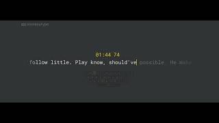 73 wpm Typing Practice | August 16, 2025 | Rain Sounds & Keyboard Typing ASMR
