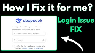 DeepSeek Login Problem - Gmail Not Receiving Verification Code (Workaround)