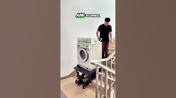 Electric stair climbing hand truck, heavy lifting made easy. #stairclimber #handtruck #heavylifting