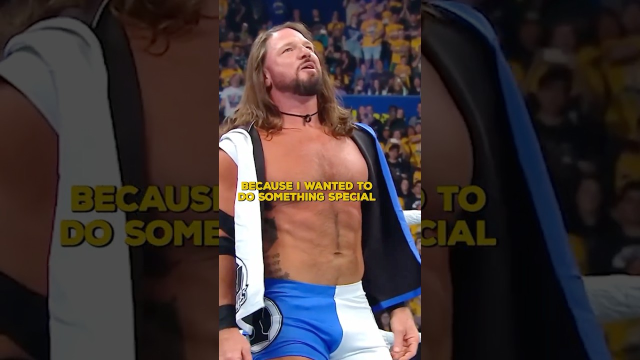 John Cena's Surprise Intro For AJ Styles!