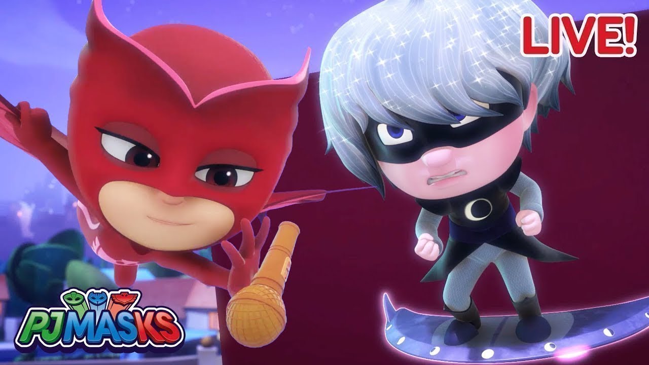 🔴 LIVE! PJ Masks Full Episodes 🔴 | PJ Masks to save the day! + More superhero cartoons | 