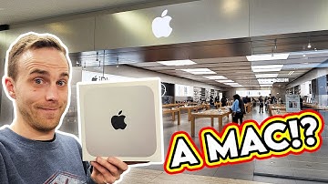 I went to the APPLE STORE... Buying a MAC for the Studio!