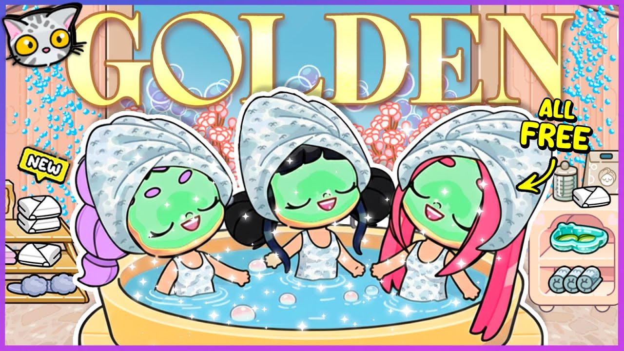 💆‍♀️🔥 БЕСПЛАТНЫЙ СПА для K-POP ОХОТНИКОВ НА ДЕМОНОВ в ЗОЛОТОМ ОСОБНЯКЕ! | Часть 7 ✨