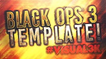 BLACK OPS 3 Thumbnail!! -Template#1-   #VISUAL3K
