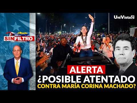ALERTA ¿Posible atentado contra María Corina Machado?