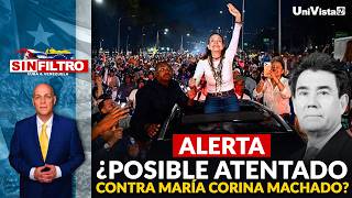 ALERTA ¿Posible atentado contra María Corina Machado?