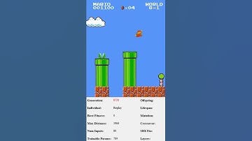 Genetic Algorithm Learns How To Play Super Mario Bros!