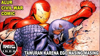 A TV Show Leads to Civil War!!! Ironman vs. Captain America Civil War Comic Storyline