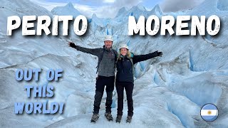 THIS PLACE IS OUT OF THIS WORLD - PERITO MORENO GLACIER TREKKING!