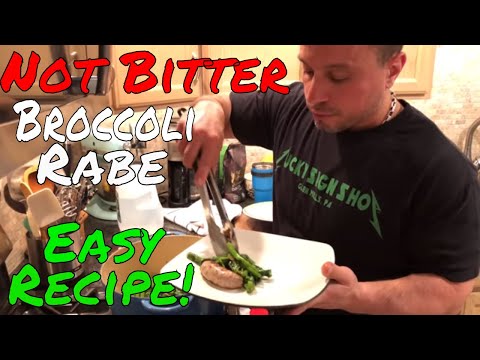 Video: Pečená Brokolice Rabe