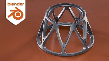 Non-destructive Workflow: Circular Rigid Structure | 3D Modeling