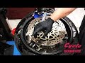 Tire Removal and Installation on Honda CBR 954RR for J2TD by Cycle Country of Salem