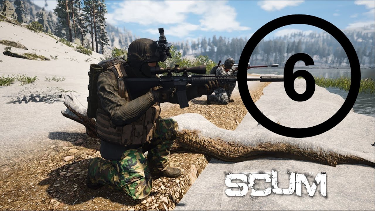 SCUM #6 Огромная база подводных лодок. Неожиданный финал!