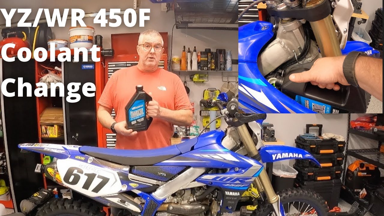 2020 Yz450F Or Wr450F Coolant Change