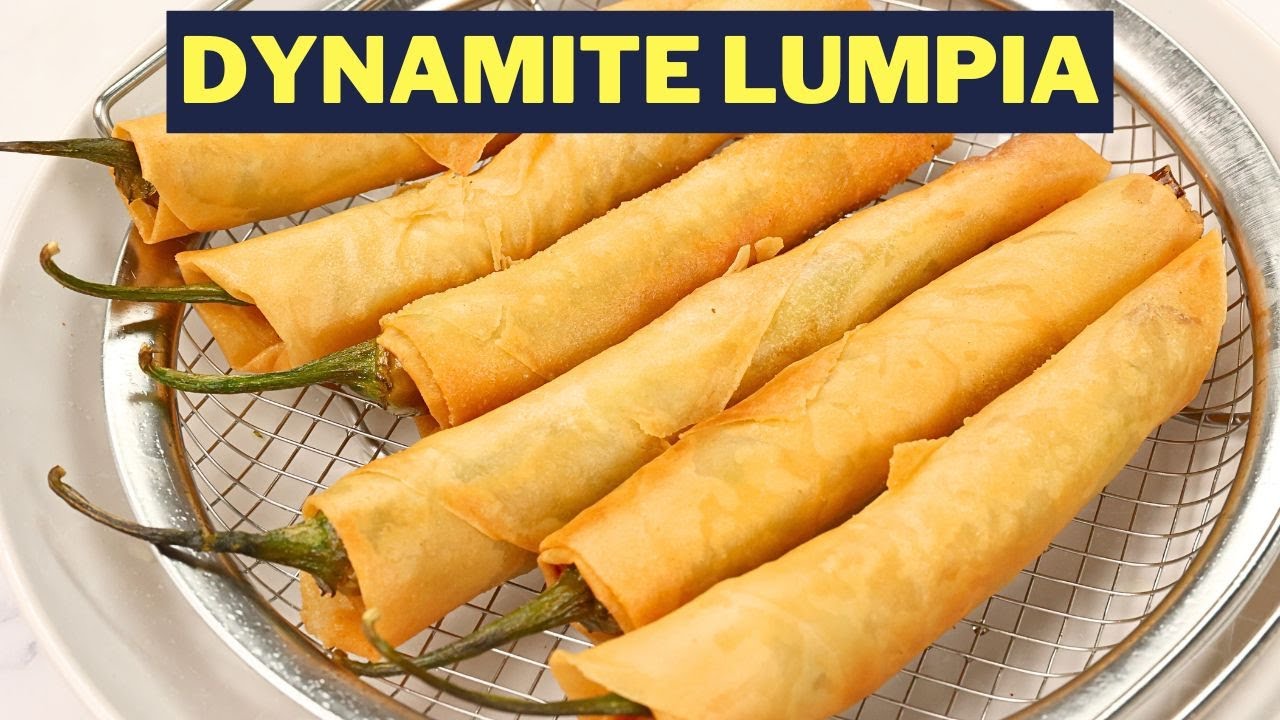 Dynamite Recipe with Cheese | How to Make Dynamite Lumpia
