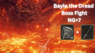 Great Katana (Piercing Fang)  Vs Bayle the Dread (NG+7)