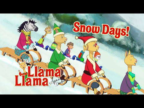 Snow Days! Winter Weather Compilation | Llama Llama