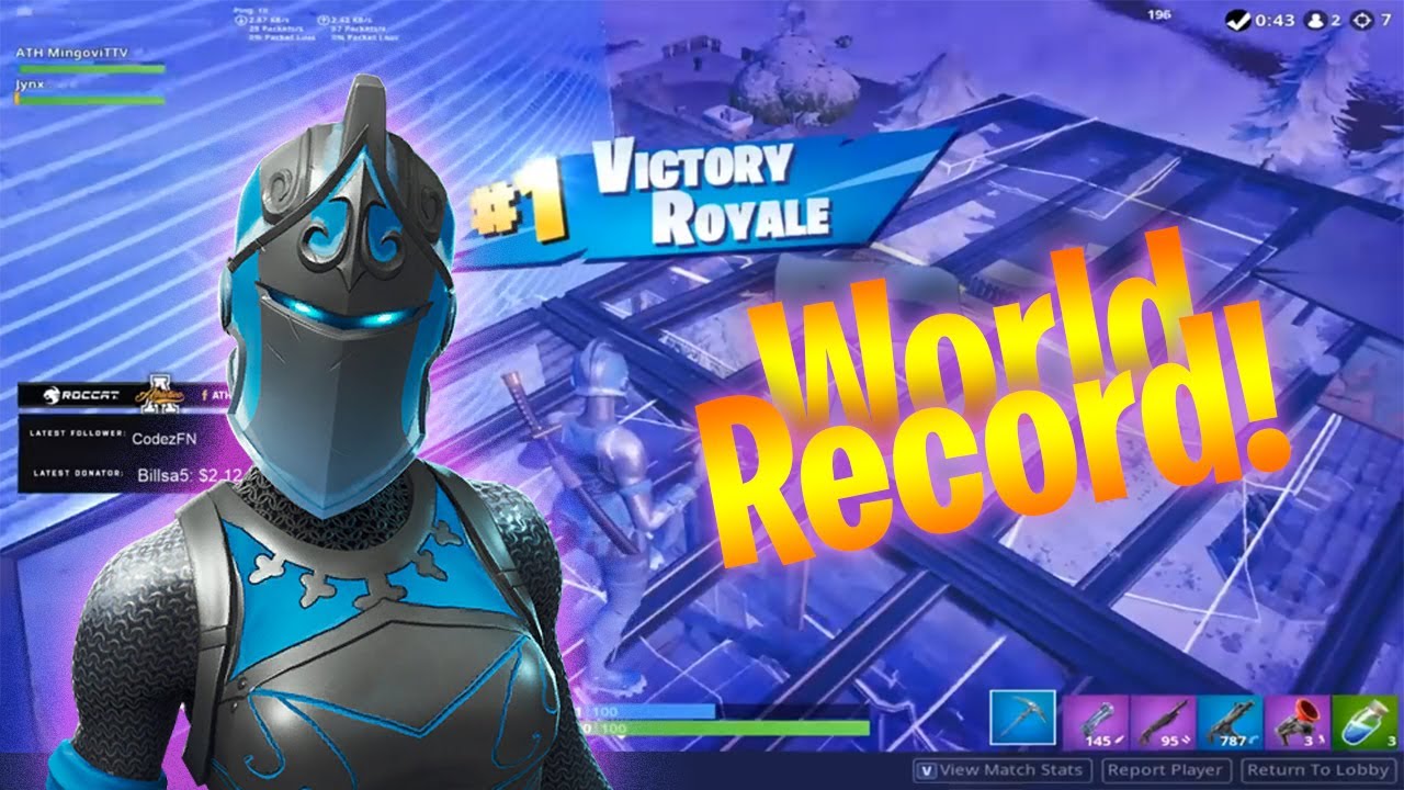 NEW WORLD RECORD 102 POINTS in Fortnite Duos POP-UP Cup!