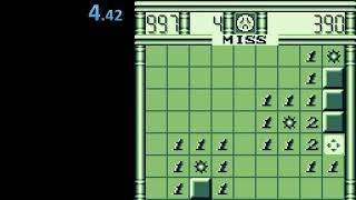MineSweeper (Game Boy) in 2 seconds 66 milliseconds screenshot 4