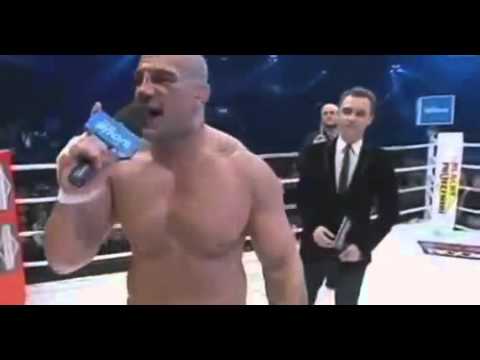 Thompson zaczyna przeklinac! FUC KING JOKE! Mariusz Pudzianowski vs JamesThompson WALKA KSW 17 27 11 2011