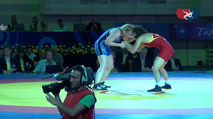 63 KG Finals - Elena Pirozhkova (USA) vs Yuliya Tk...