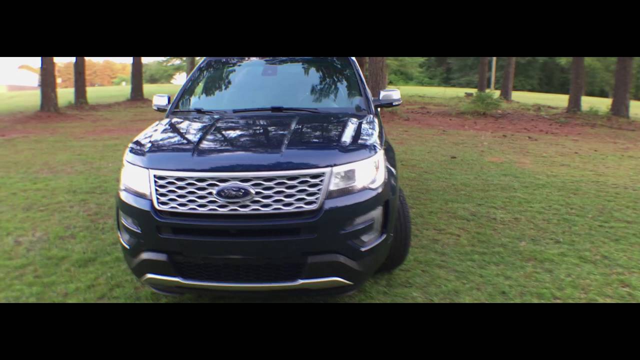 Best Detailed 2016 Ford Platinum Explorer 4WD