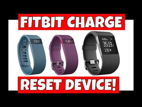 Fitbit Charge & Charge HR 2 - Reset & Restart Step By Step Help Guide