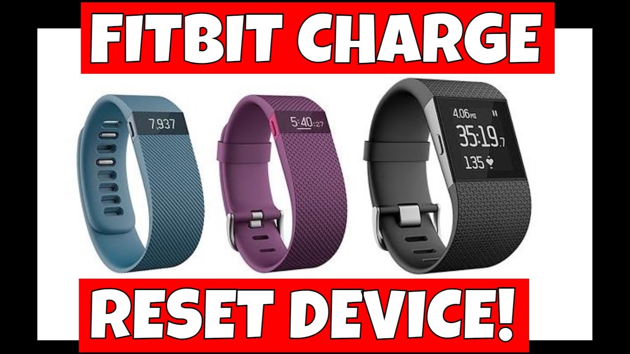 Fitbit Charge & Charge HR 2 - & Restart Step By Step Guide - YouTube