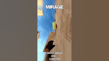 Дым Jungle И Conector На Карте MIRAGE Cs2 #shorts #cs2 #mirage