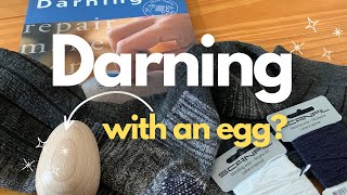 Give Your Old Socks a Glow-Up! | Visible Mending and Darning 🧦 
