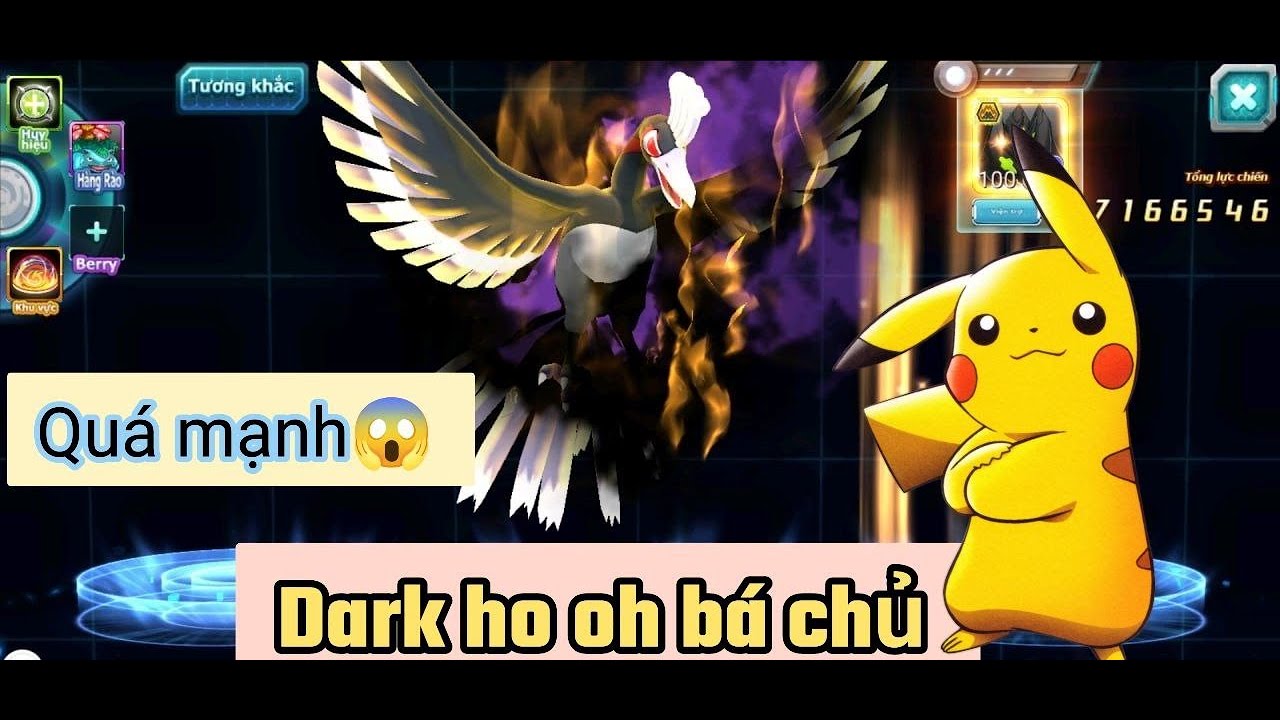 Poke Đại Chiến | Review Dark Ho-Oh bá chủ, siêu mạnh đắt sắt ra miếng!!!