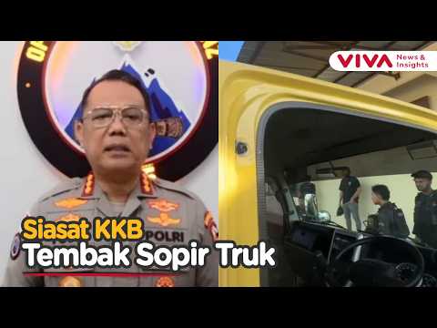 Detik Detik Mencekam Sopir Truk Dihujani Tembakan 