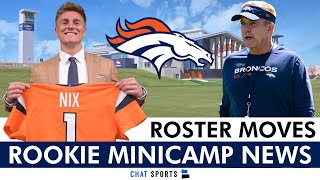 Broncos Cut 2 Players + Denver Broncos Minicamp News, Day 1 Highlights & Top 5 Players To Watch For