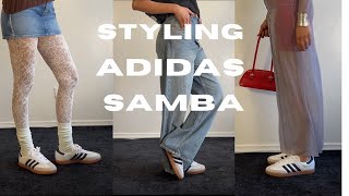 HOW TO STYLE ADIDAS  SAMBA