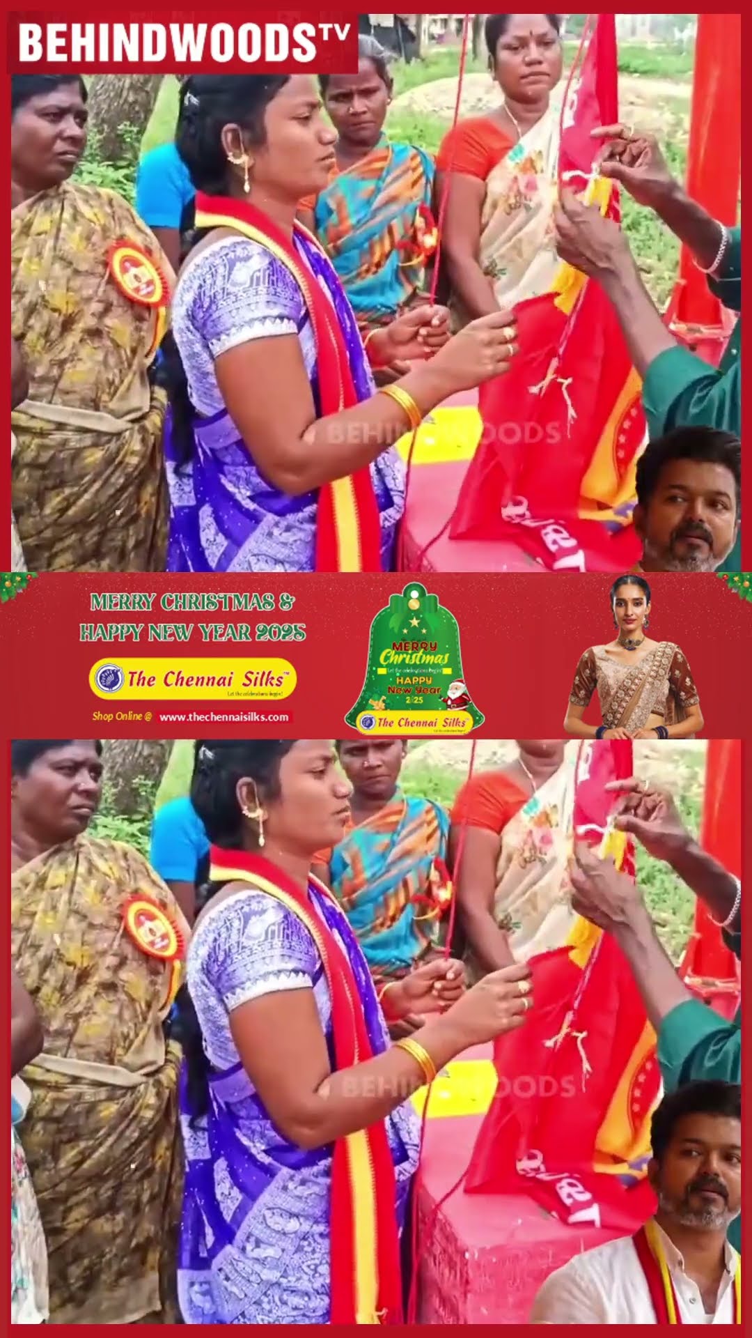 'TVK கட்சியிலிருந்து விலகுறேன்..' ? கொடியை கழற்றி விட்டு TVK தொண்டர் செய்த செயல் ?