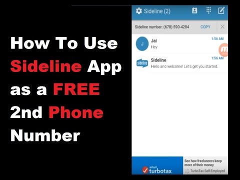 How to Setup and Use Sideline as a Free 2nd Phone Number