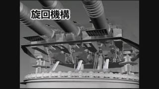 戦艦大和 主砲のメカニズム 2/2 　Battleship Yamato