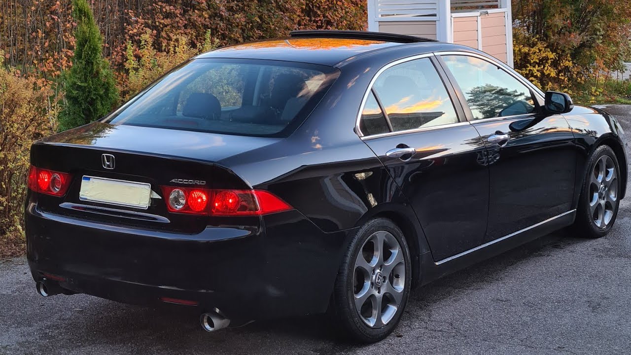 Honda Accord CL9 Executive 2004 Walkaround 2.4 6 Speed Manual YouTube