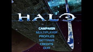 Halo: Combat Evolved (PC 2003) - Start Screen