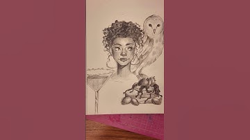 Perguntando ao Pinterest o q desenhar #arte #art #desenho #drawing #shorts #pinterest #sketchbook