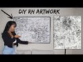 Easy DIY Restoration Hardware Artwork| RH Inspired| 5,000 Subscriber Giveaway!