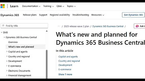 2025 Release Wave 2 Overview | Speaking Business Central