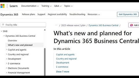 2025 Release Wave 2 Overview | Speaking Business Central