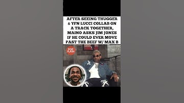 Jim Jones Gets Real After Maino asks if he Could ever make PEACE with Max B! #jimjones #maino #viral