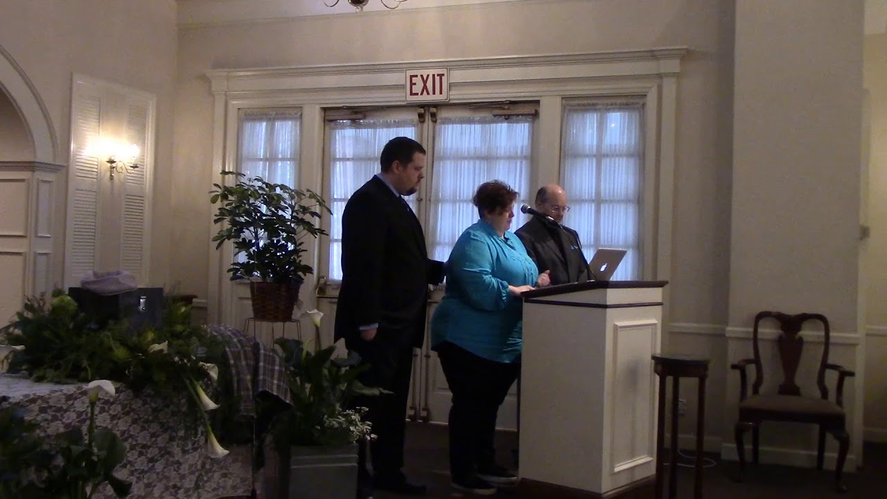 Orval Vance Memorial Service YouTube